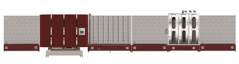立式板壓內合片中空玻璃生產線LB2000P